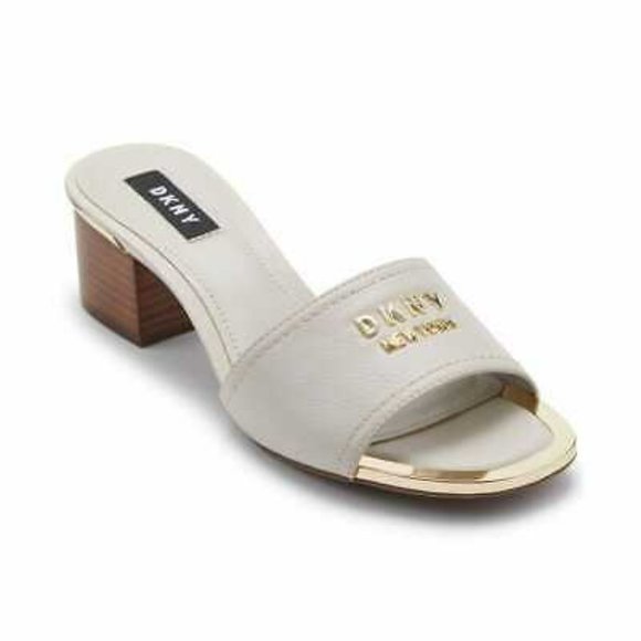 DKNY Fama Logo Dress Sandals NIB SZ 6 - Picture 2 of 11